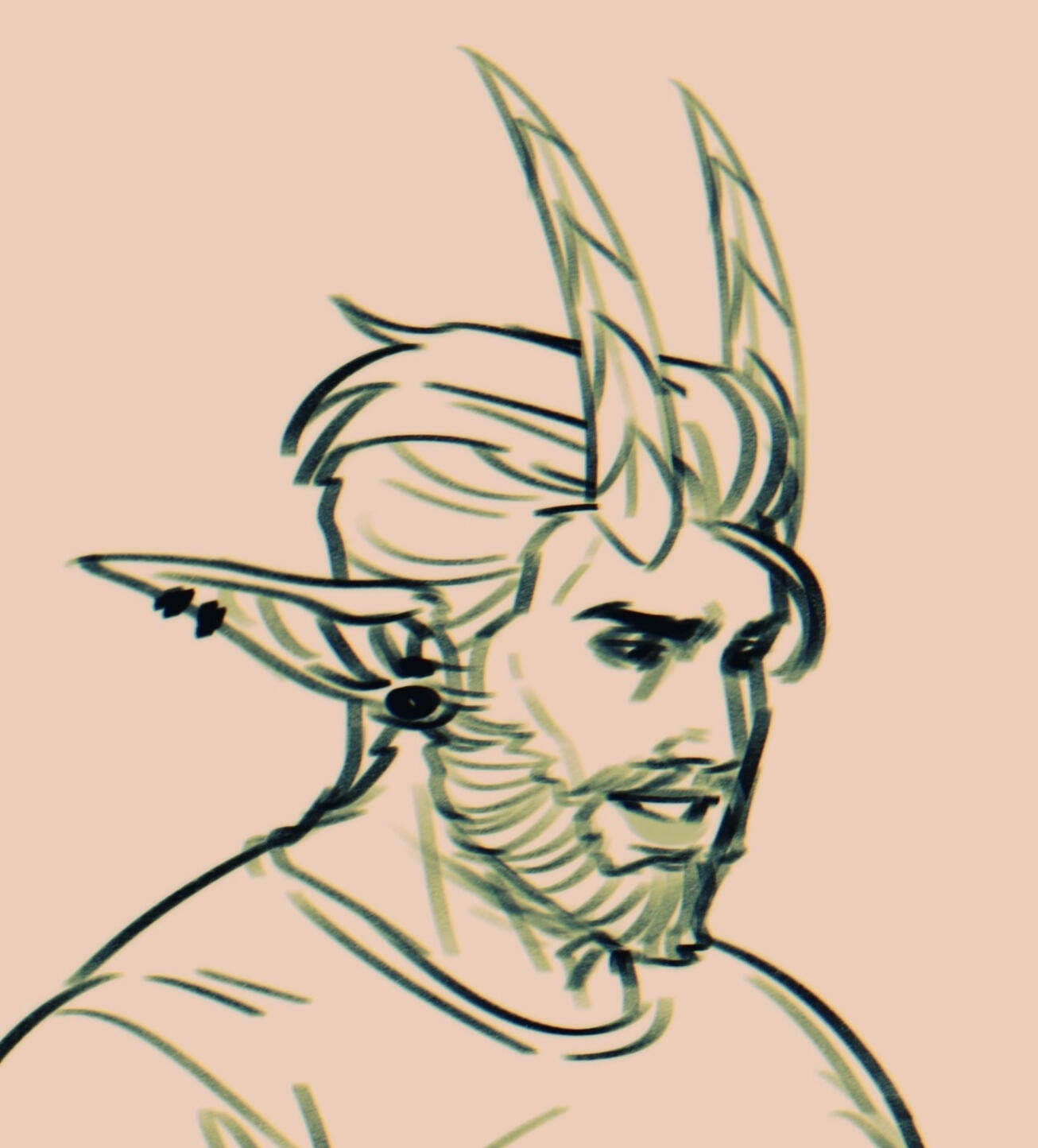 Headshot sketch