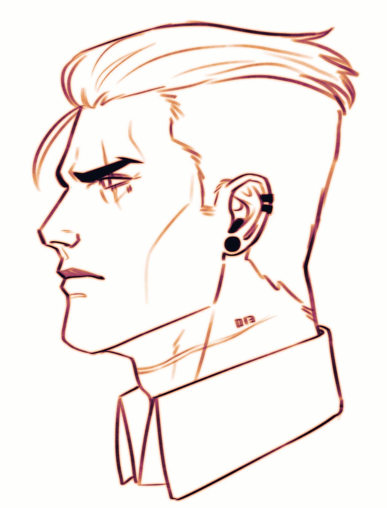Headshot sketch
