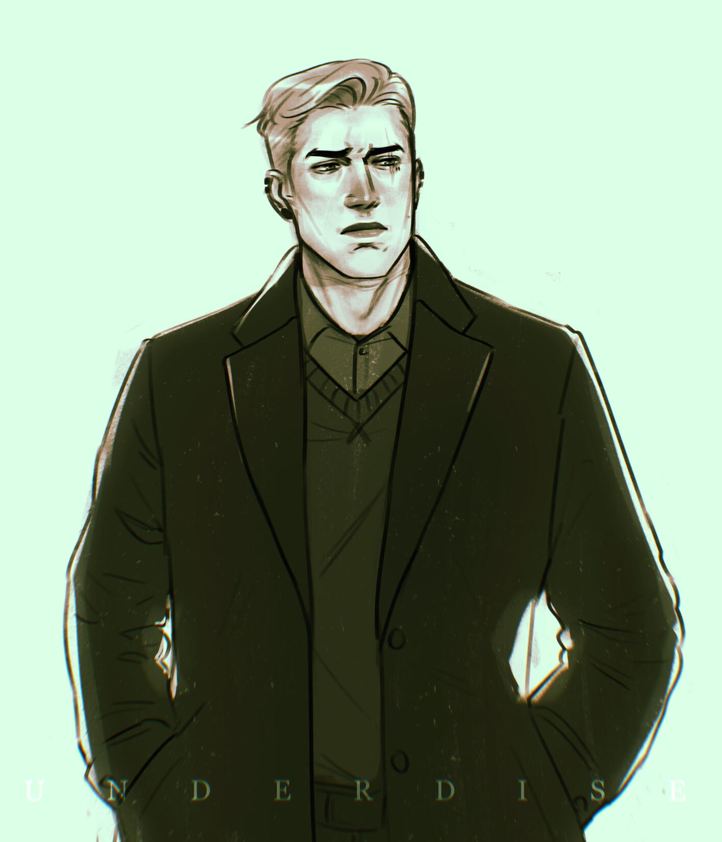 Chromatic shaded sketch +20€