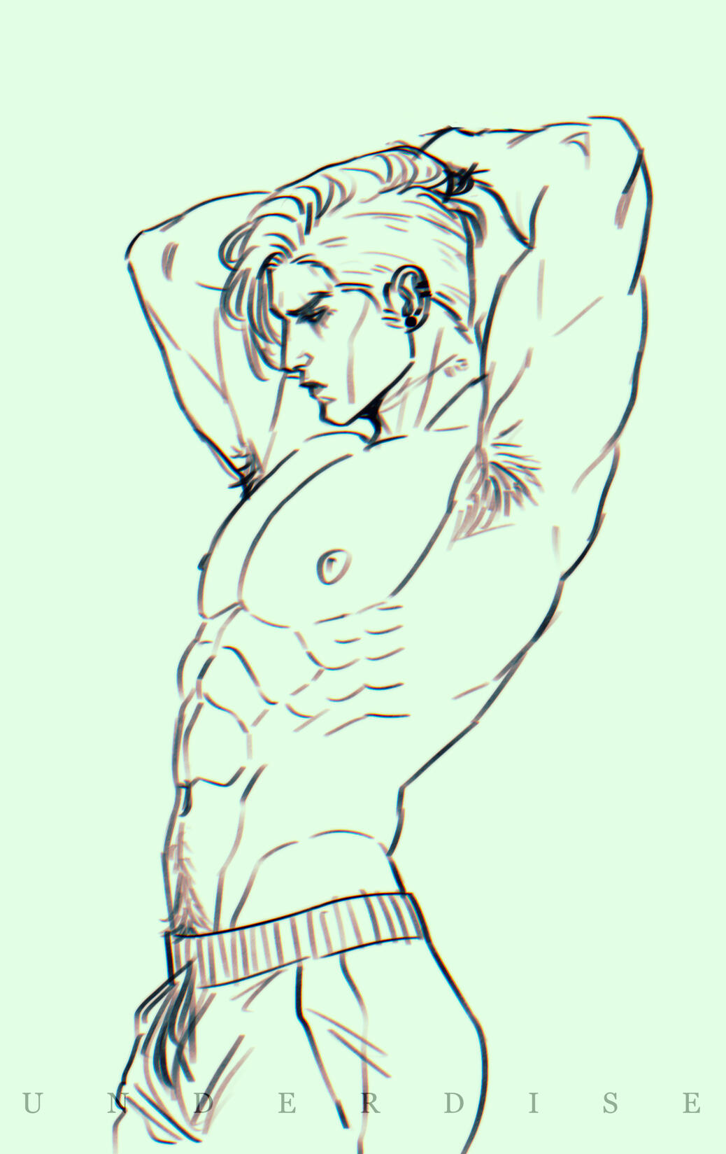 Halfbody sketch